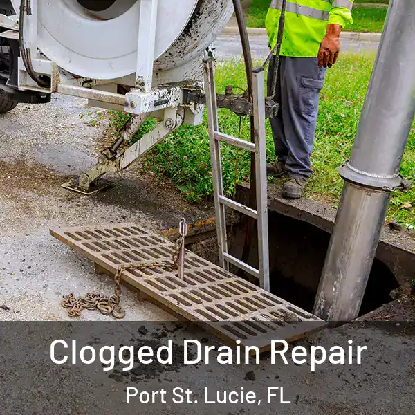  Clogged Drain Repair Port St. Lucie, FL