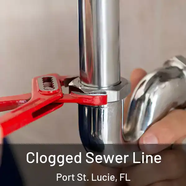  Clogged Sewer Line Port St. Lucie, FL