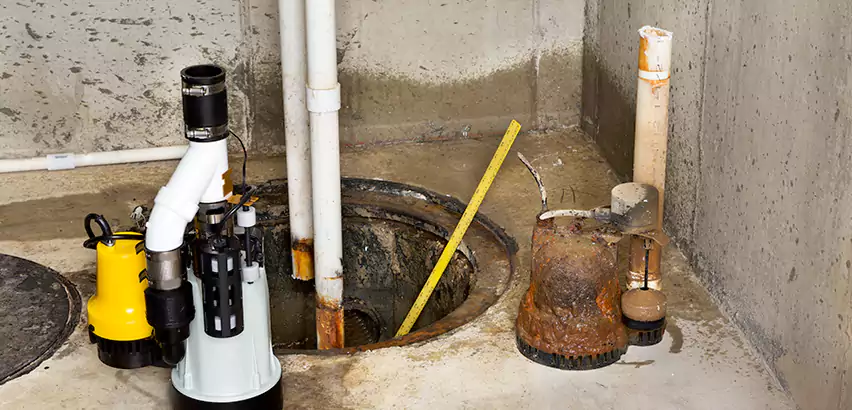 Installing Sump Pump in Finished Basement in Port St. Lucie, FL