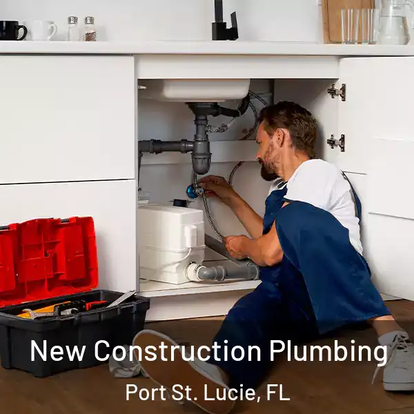  New Construction Plumbing Port St. Lucie, FL