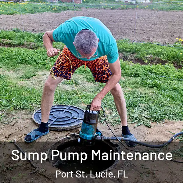  Sump Pump Maintenance Port St. Lucie, FL