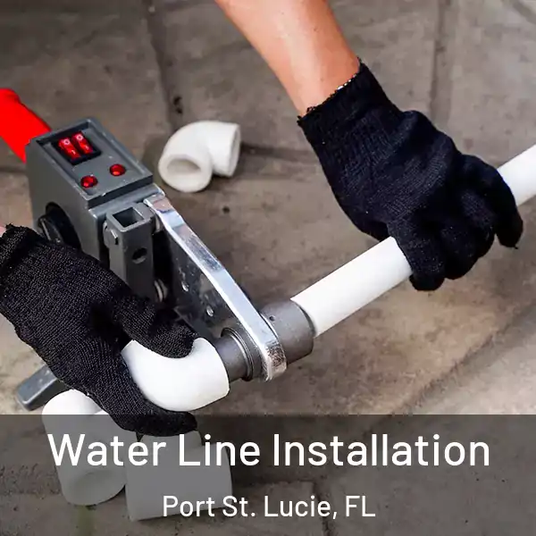  Water Line Installation Port St. Lucie, FL